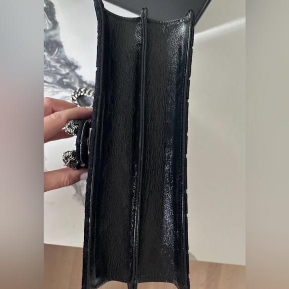 ⛓️ Gucci Velvet Embossed GG Dionysus large Shoulder Bag - Picture 10 of 14